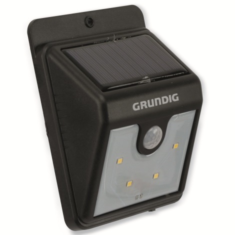 Grundig 111 - Applique solare a LED con sensore 4xLED