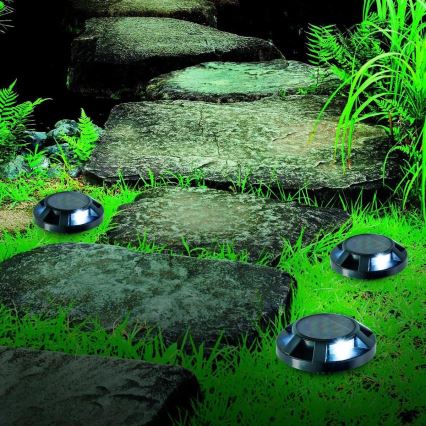 Grundig 12338 - Lampada LED solare 3xLED/1xAAA 600 mAh