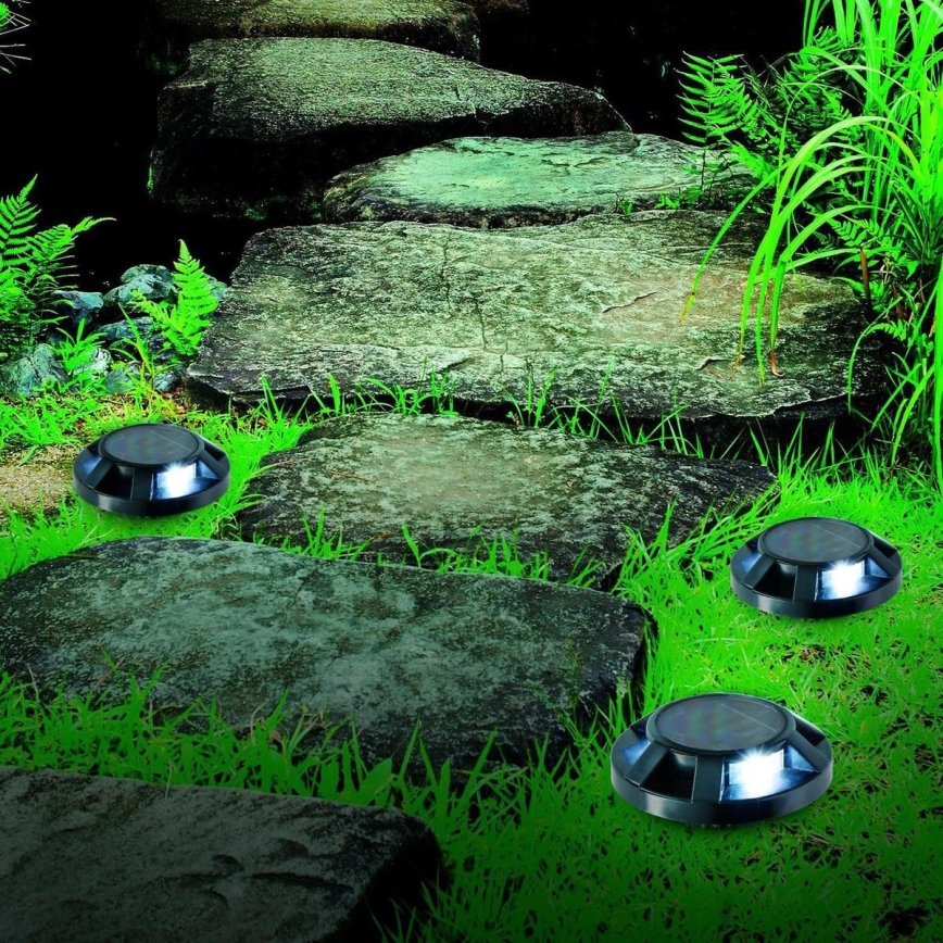 Grundig 12338 - Lampada LED solare 3xLED/1xAAA 600 mAh
