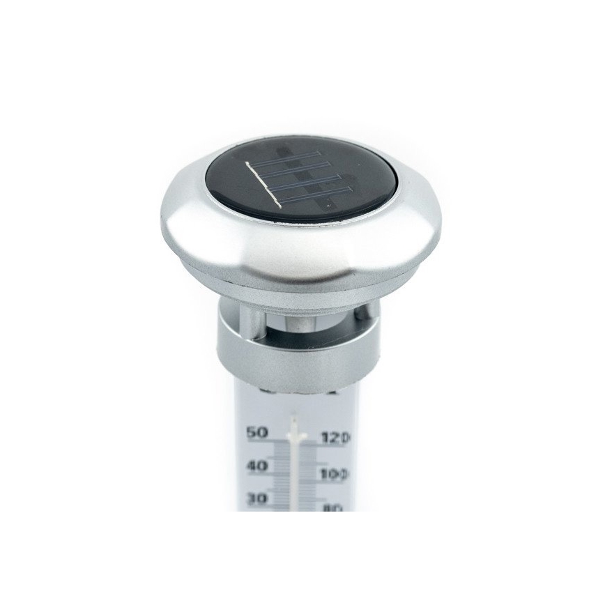 Grundig 89640 - Lampada solare a LED con termometro LED/1,2V 600 mAh IP44