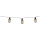 Grundig - Catena LED solare 10xLED 3,8m IP44 bianco caldo