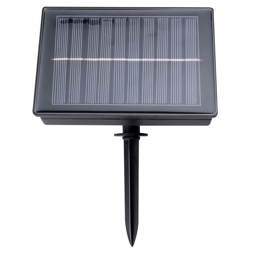 Grundig - Catena luminosa solare a LED dimmerabile 50xLED/8 funzioni, 9,35 m, bianco caldo, 1200 mAh, IP44 + telecomando