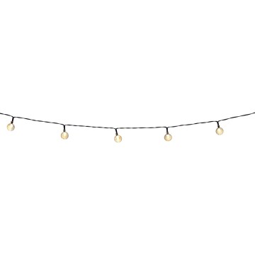 Grundig - Catena solare LED dimmerabile 50xLED/8 funzioni 9,35m IP44 bianco caldo 600 mAh + telecomando