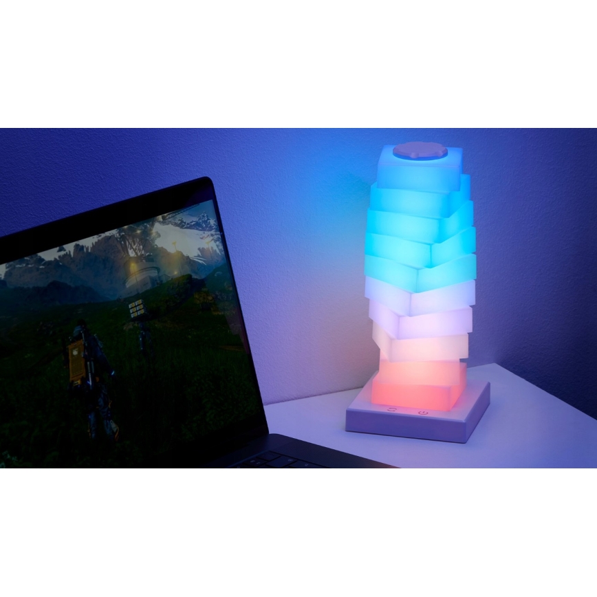 Grundig - Lampada da tavolo touch LED RGB LED/4W/5V