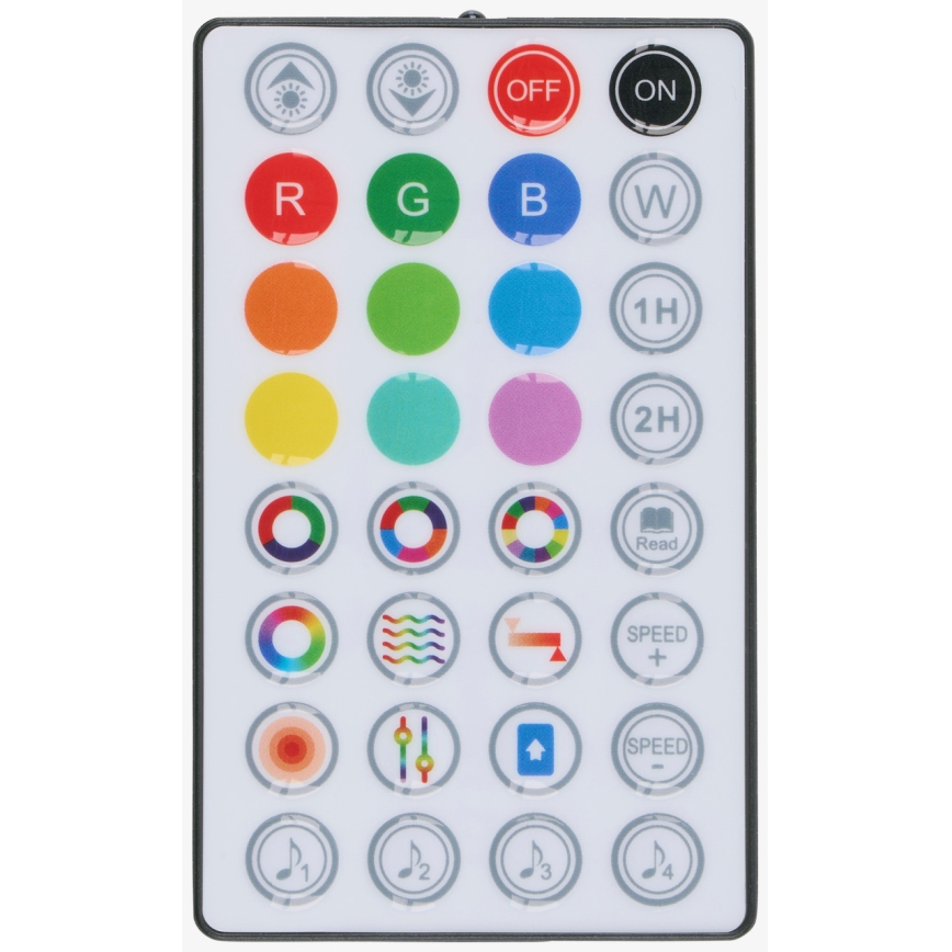 Grundig - Lampada da terra dimmerabile LED RGB 2 in 1 LED/230V + telecomando