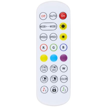 Grundig - Lampada a piantana dimmerabile LED RGB LED/5W/5V + telecomando