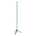 Grundig - Lampada da terra dimmerabile LED RGBW, 10W/5V, nera + telecomando
