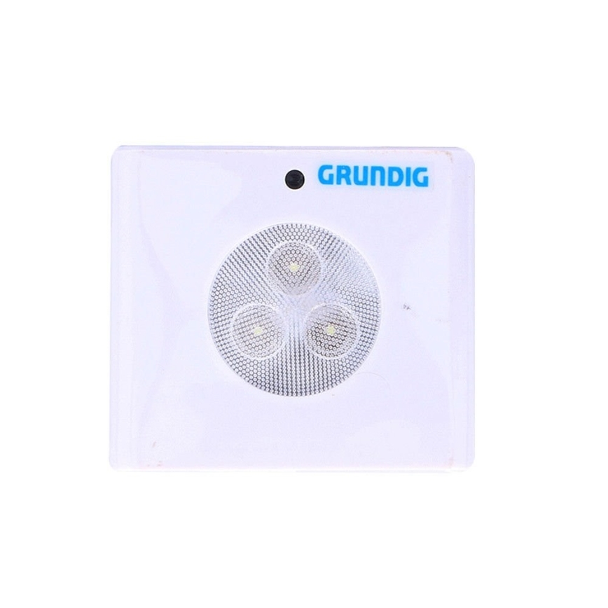 Grundig - Lampada di orientamento LED con sensore 3xLED/3xAAA