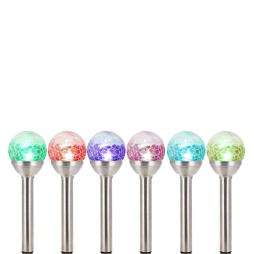 Grundig - Lampada LED solare 1xLED/1,2V 600 mAh multicolore