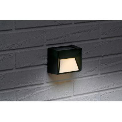 Grundig - Lampada solare da parete a LED/3,7V 500 mAh IP44