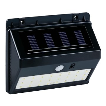 Grundig - Lampada solare da parete a LED con sensore LED/1,2V 600 mAh IP44