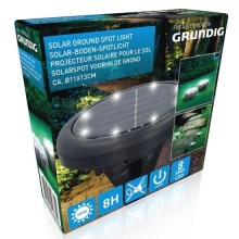 Grundig - Lampada solare LED 8xLED