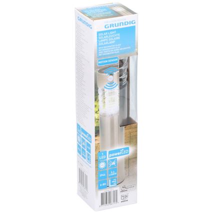 Grundig - Lampada solare LED con sensore 1xLED IP44