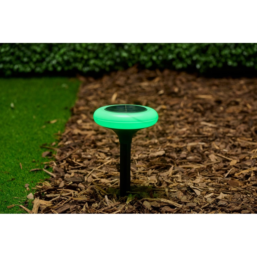 Grundig - Lampada solare LED RGB LED/1,2V 300 mAh