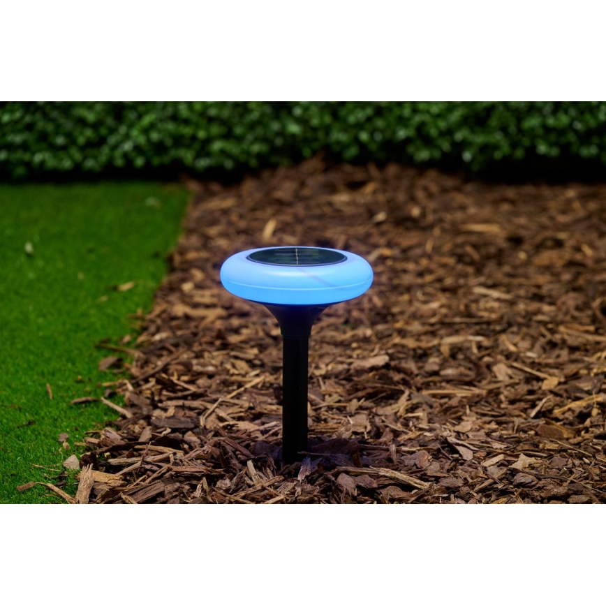 Grundig - Lampada solare LED RGB LED/1,2V 300 mAh
