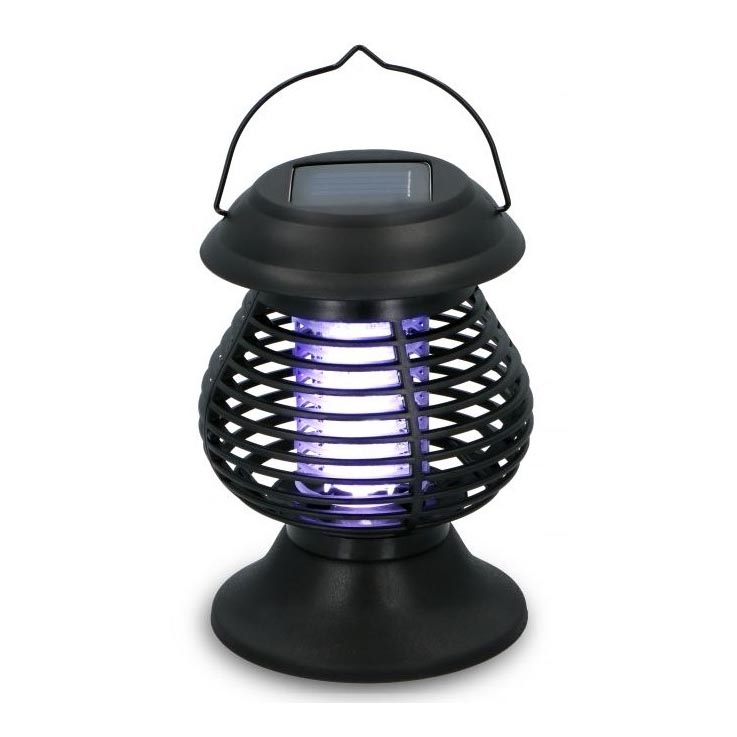 Grundig - Lampada solare UV LED con trappola per insetti LED/1W/1,2V IPX4