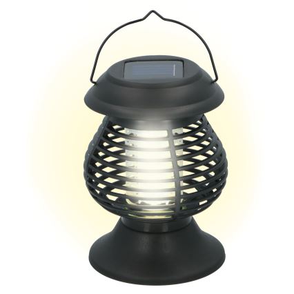Grundig - Lampada solare UV LED con trappola per insetti LED/1W/1,2V IPX4