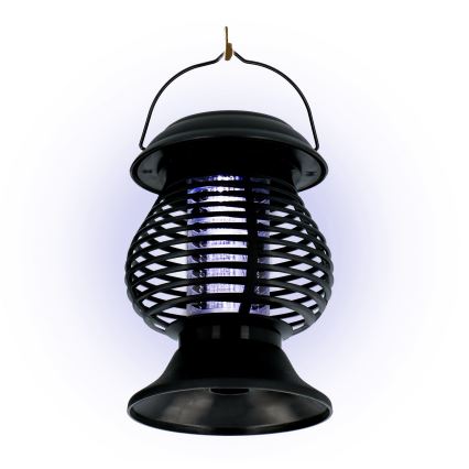 Grundig - Lampada solare UV LED con trappola per insetti LED/1W/1,2V IPX4