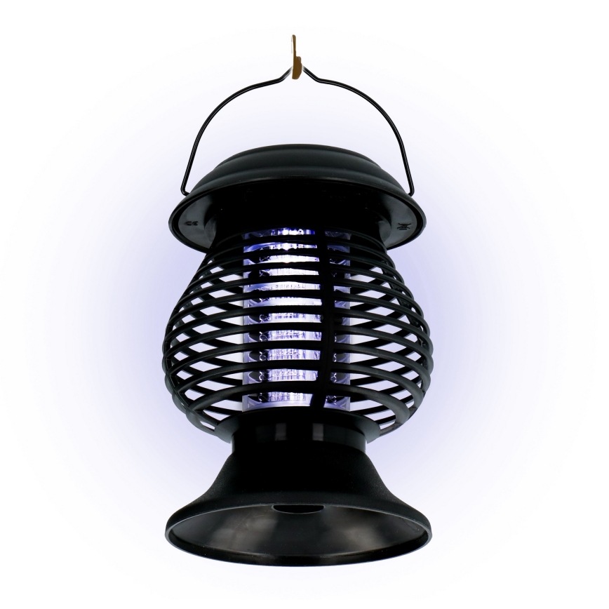 Grundig - Lampada solare UV LED con trappola per insetti LED/1W/1,2V IPX4