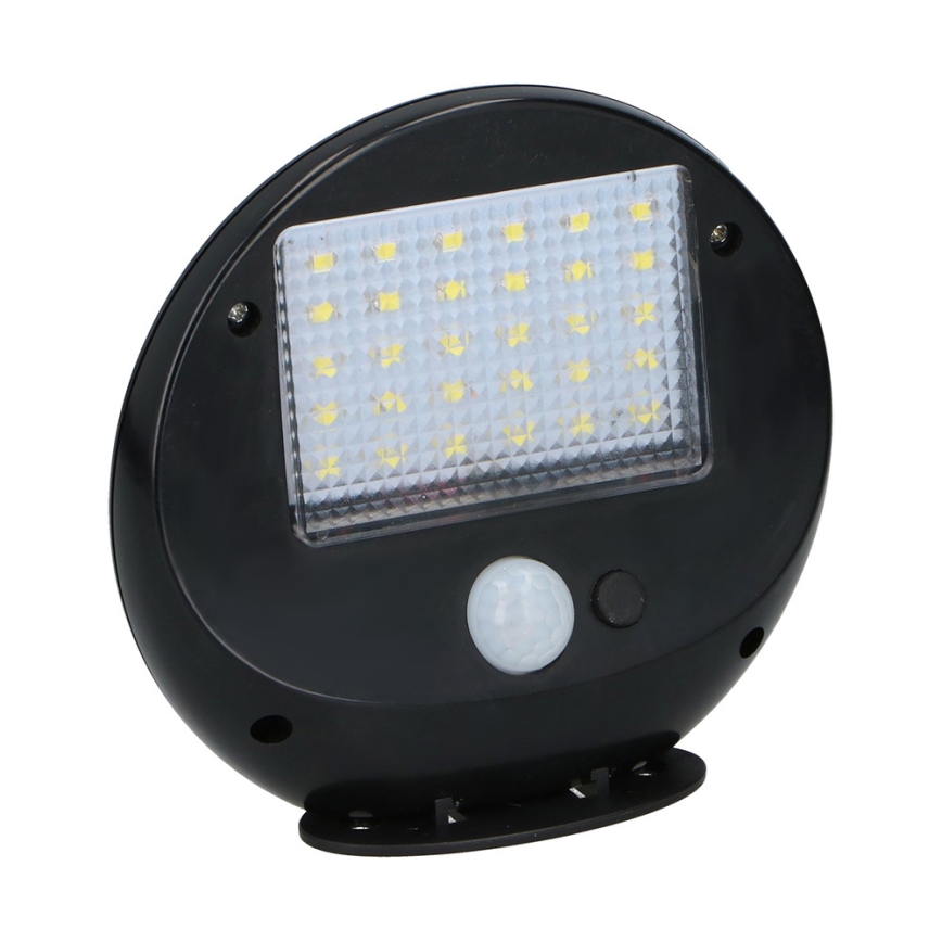 Grundig - SET 2x LED Applique solare con sensore di movimento e crepuscolare LED/3,2V 600 mAh