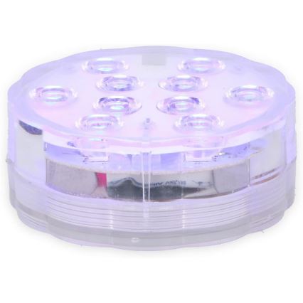 Grundig - SET da 3 lampade LED RGBW dimmerabili LED/3W/3xAAA IP65 + telecomando