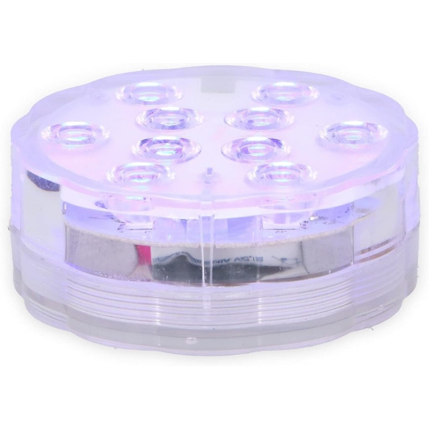 Grundig - SET da 3 lampade LED RGBW dimmerabili LED/3W/3xAAA IP65 + telecomando