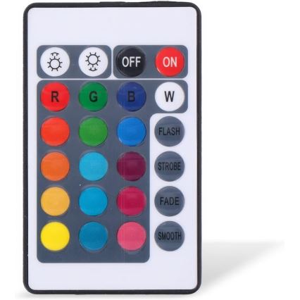 Grundig - SET da 3 lampade LED RGBW dimmerabili LED/3W/3xAAA IP65 + telecomando