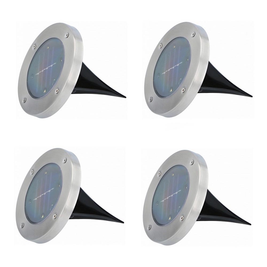 Grundig - SET 4x Lampada LED solare LED/1W/1,2V 600 mAh IP65