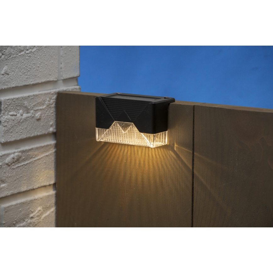Grundig - SET 4x Lampada da parete solare a LED LED/1,2V 600 mAh IP44