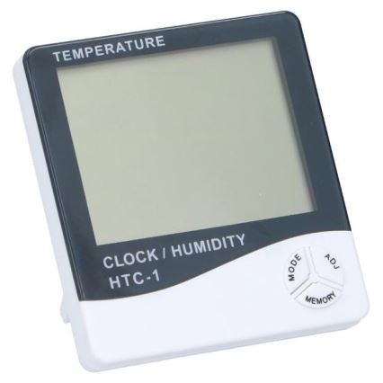 Grundig - Stazione meteo wireless con sveglia 1xAAA