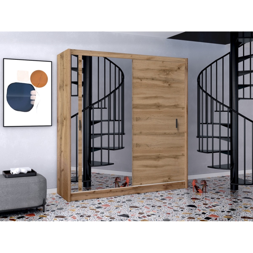 Guardaroba SABRINA 203x215 cm quercia woltan