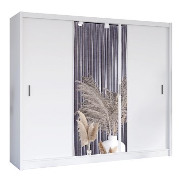 Guardaroba SABRINA 250x215 cm bianco