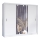 Guardaroba SABRINA 250x215 cm bianco