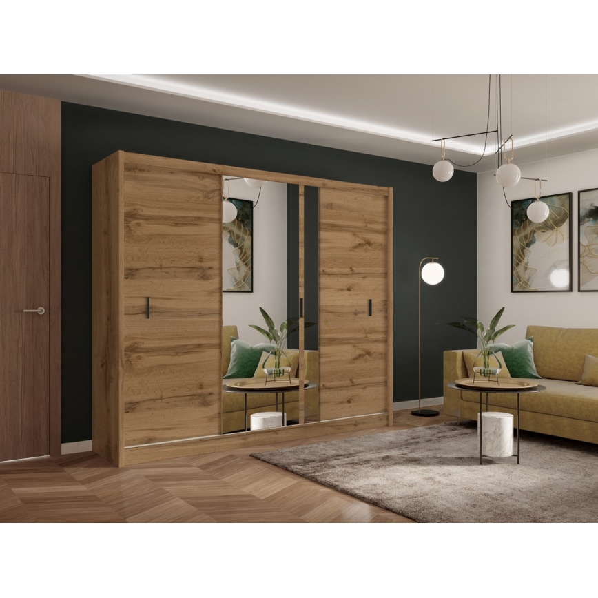 Guardaroba SABRINA 250x215 cm quercia woltan