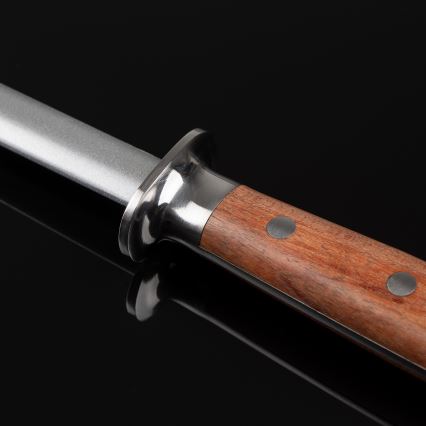 Gudaro - Asta affilacoltelli TAKUMI con manico in legno Pakka