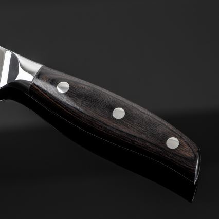 Gudaro - Coltello da chef damascato SHIRO 8, 67 strati d'acciaio, lunghezza 20 cm