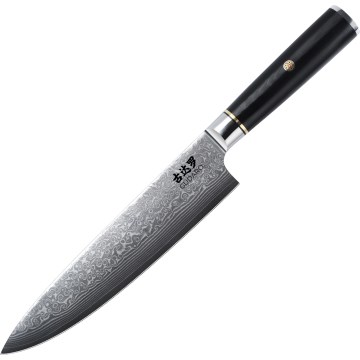 Gudaro - Coltello da chef in acciaio damascato AKIRO 8