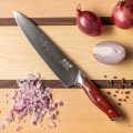 Gudaro - Coltello da chef in acciaio damascato KENSHO 8