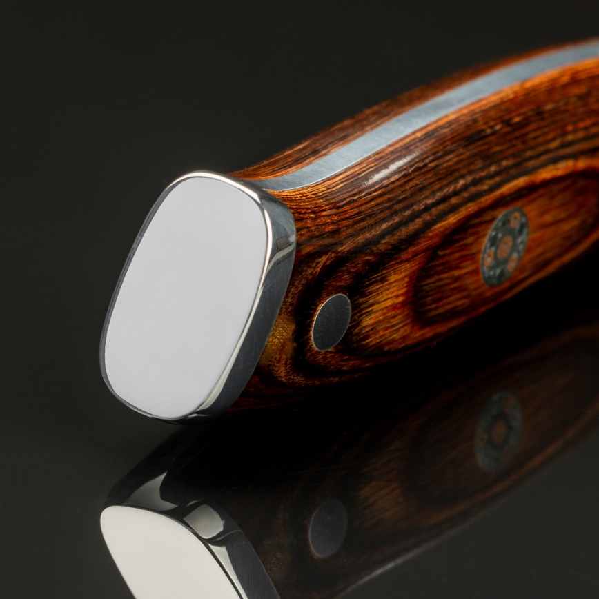 Gudaro - Coltello da chef in acciaio damasco FENG 8, 67 strati d'acciaio, lunghezza 20 cm