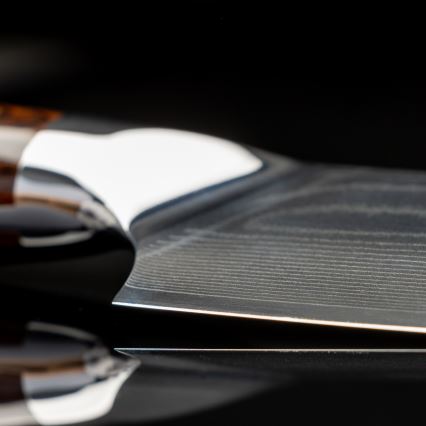 Gudaro - Coltello da chef in acciaio damasco FENG 8, 67 strati d'acciaio, lunghezza 20 cm