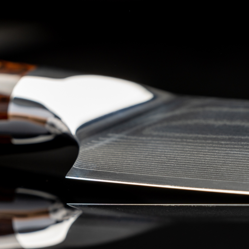 Gudaro - Coltello da chef in acciaio damasco FENG 8, 67 strati d'acciaio, lunghezza 20 cm