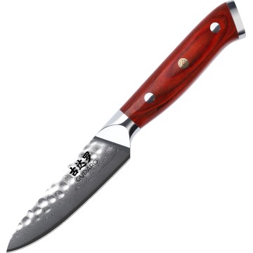 Gudaro - Coltello da cucina in acciaio damascato MIYABI 3,5