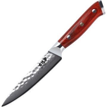 Gudaro - Coltello da cucina in acciaio damascato MIYABI 5