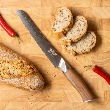 Gudaro - Coltello da pane in damasco TAKUMI 8