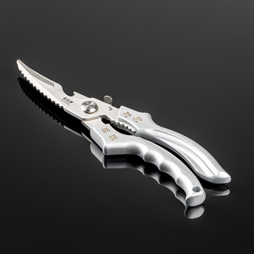 Gudaro - Forbici per pollame NOBURU 24,5 cm argento