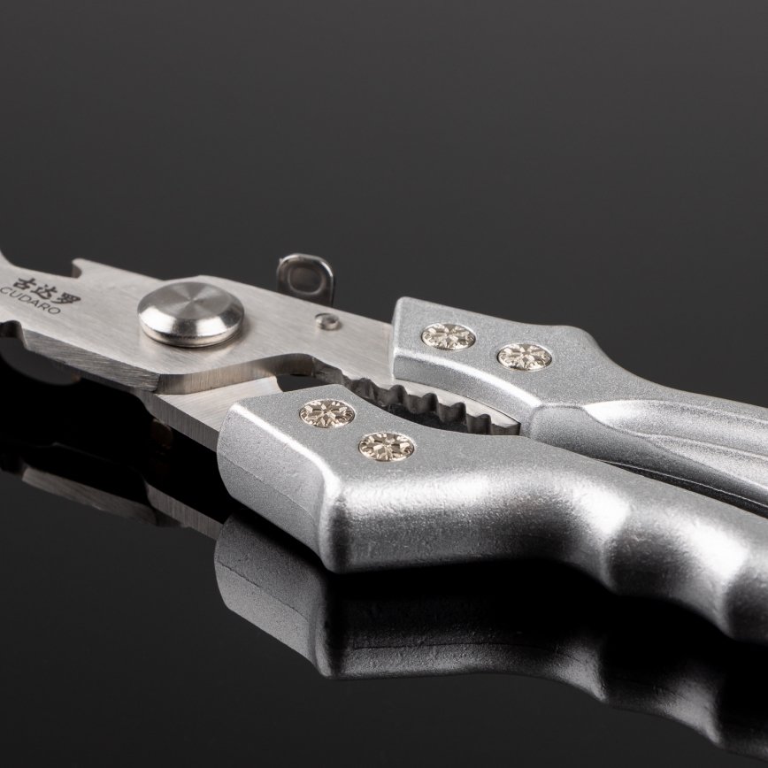 Gudaro - Forbici per pollame NOBURU 24,5 cm argento