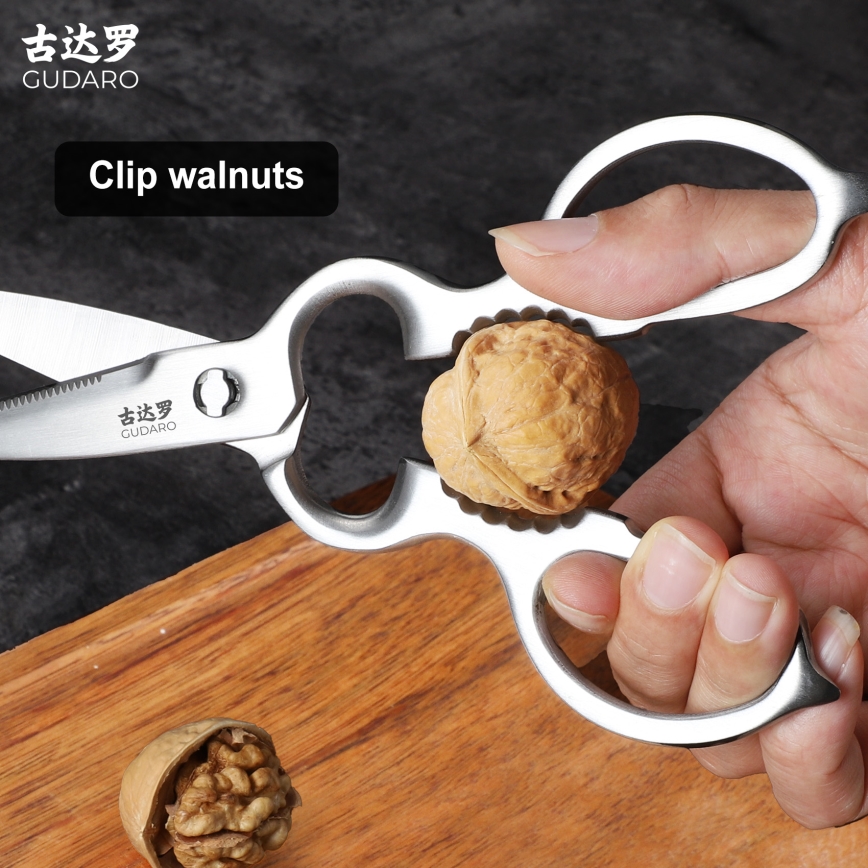 Gudaro - Forbici per pollame RONIN 20,6 cm in acciaio inox