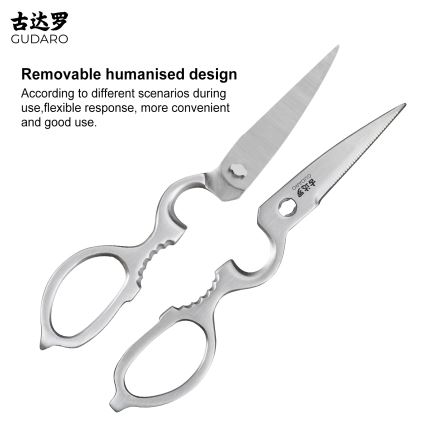 Gudaro - Forbici per pollame RONIN 20,6 cm in acciaio inox