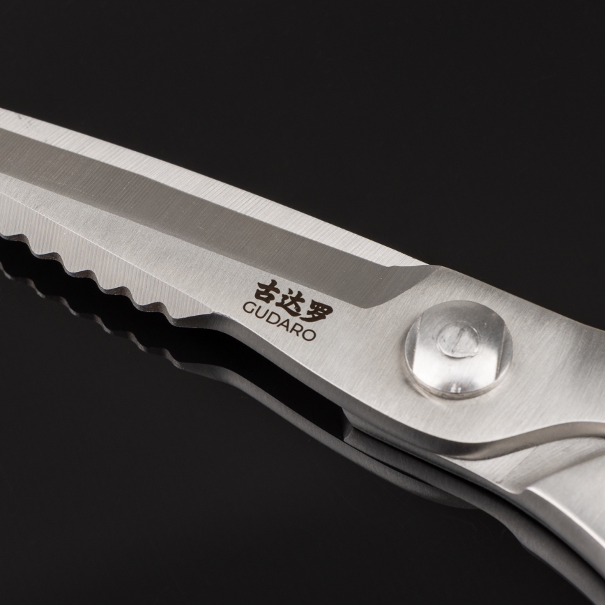Gudaro - Forbici per pollame RONIN 22,6 cm in acciaio inox