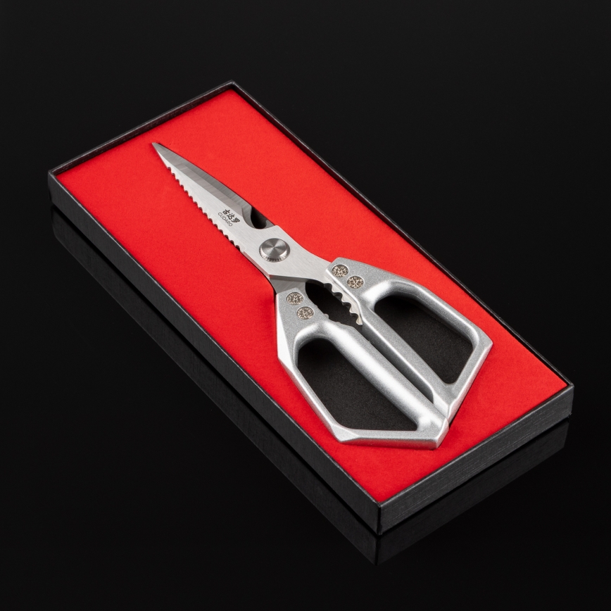 Gudaro - Forbici per pollame SHOGUN 23,3 cm argento